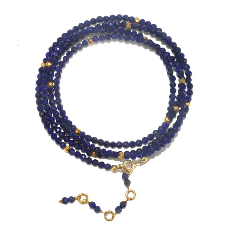 Gemstone Sparkle Wrap-Lapis sold by Amelia Rose Design