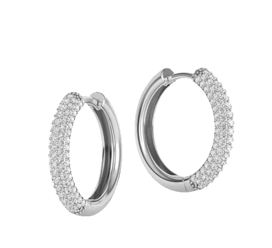 Coco Huggy Hoops sold by Bonheur Jewelry