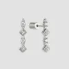 Évangeline Bar Stud Earrings sold by Bonheur Jewelry