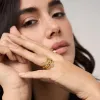 Aliane Multi Stone Ring sold by Bonheur Jewelry