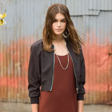 Alisa Curb Chain Gold Necklace sold by Bonheur Jewelry product image thumbnail 2