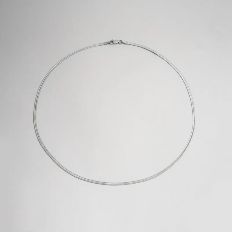 Barbara Silver Diamond Cut Chain sold by Bonheur Jewelry