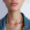 Angelique Diamond Cut Silver Chain sold by Bonheur Jewelry