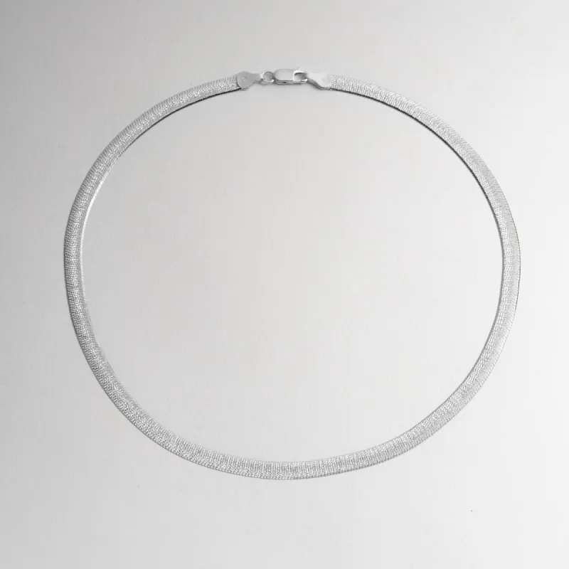 Angelique Diamond Cut Silver Chain sold by Bonheur Jewelry