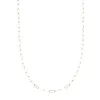 Dalila Chain Link Gold Necklace sold by Bonheur Jewelry