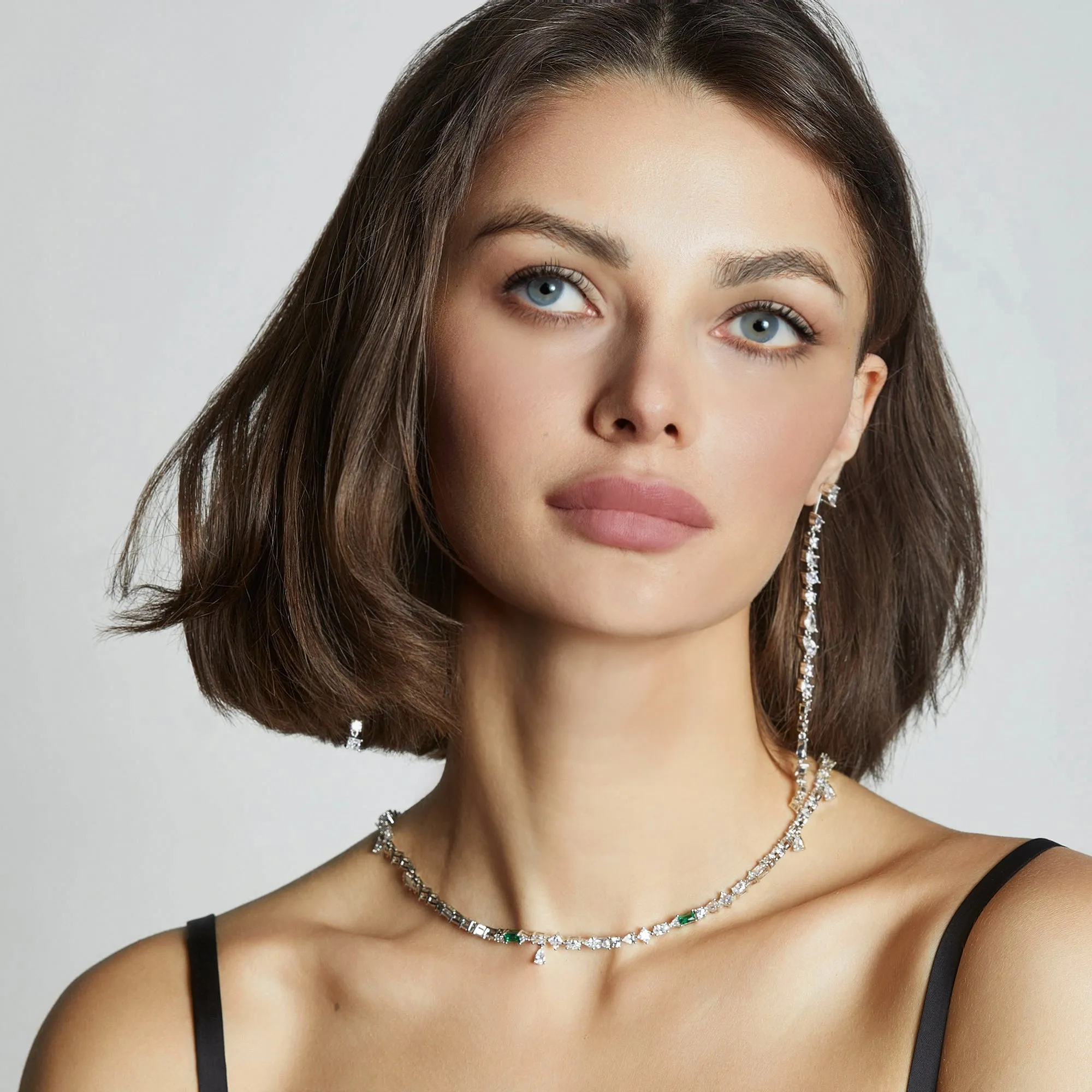 Corrine Ear Drop Earrings sold by Bonheur Jewelry product image thumbnail 4