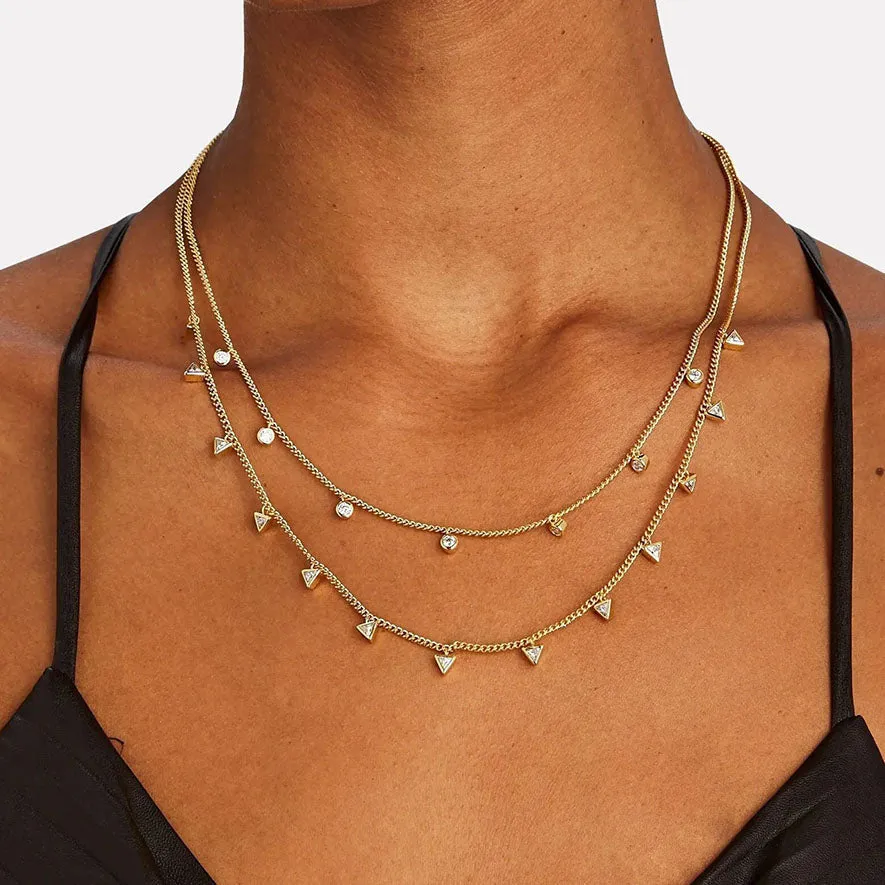 Marguerite Layered Necklace sold by Bonheur Jewelry product image thumbnail 5