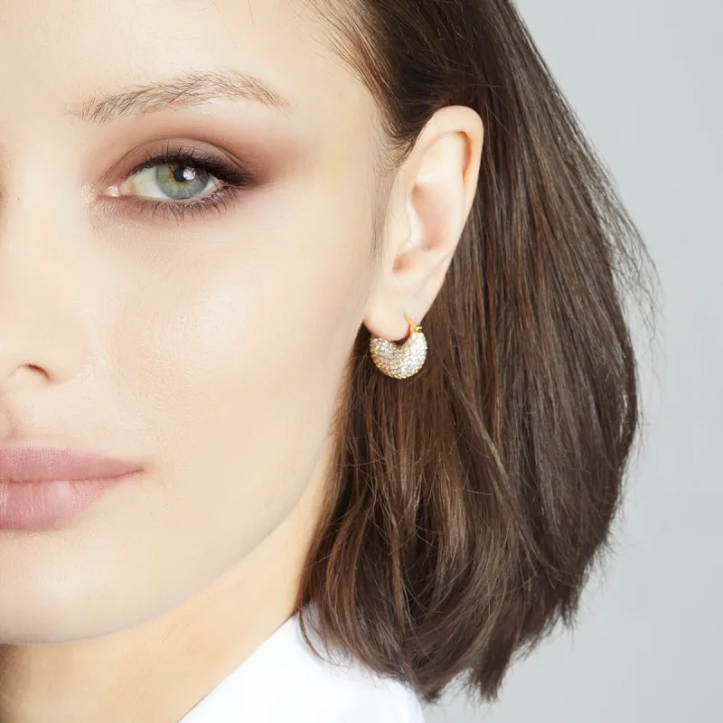 Celine Huggy Hoops sold by Bonheur Jewelry