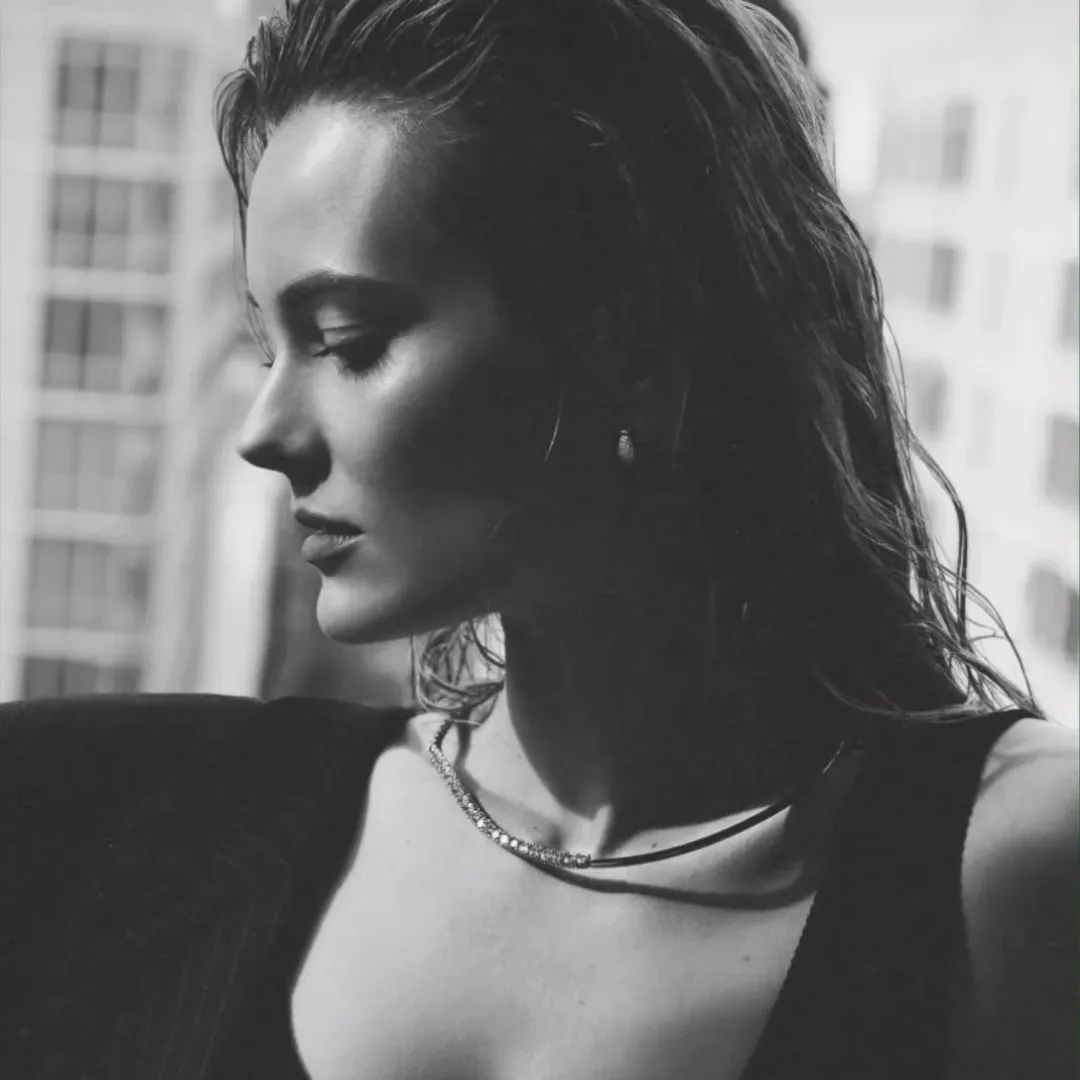 Anik Half Tennis Necklace sold by Bonheur Jewelry product image thumbnail 4