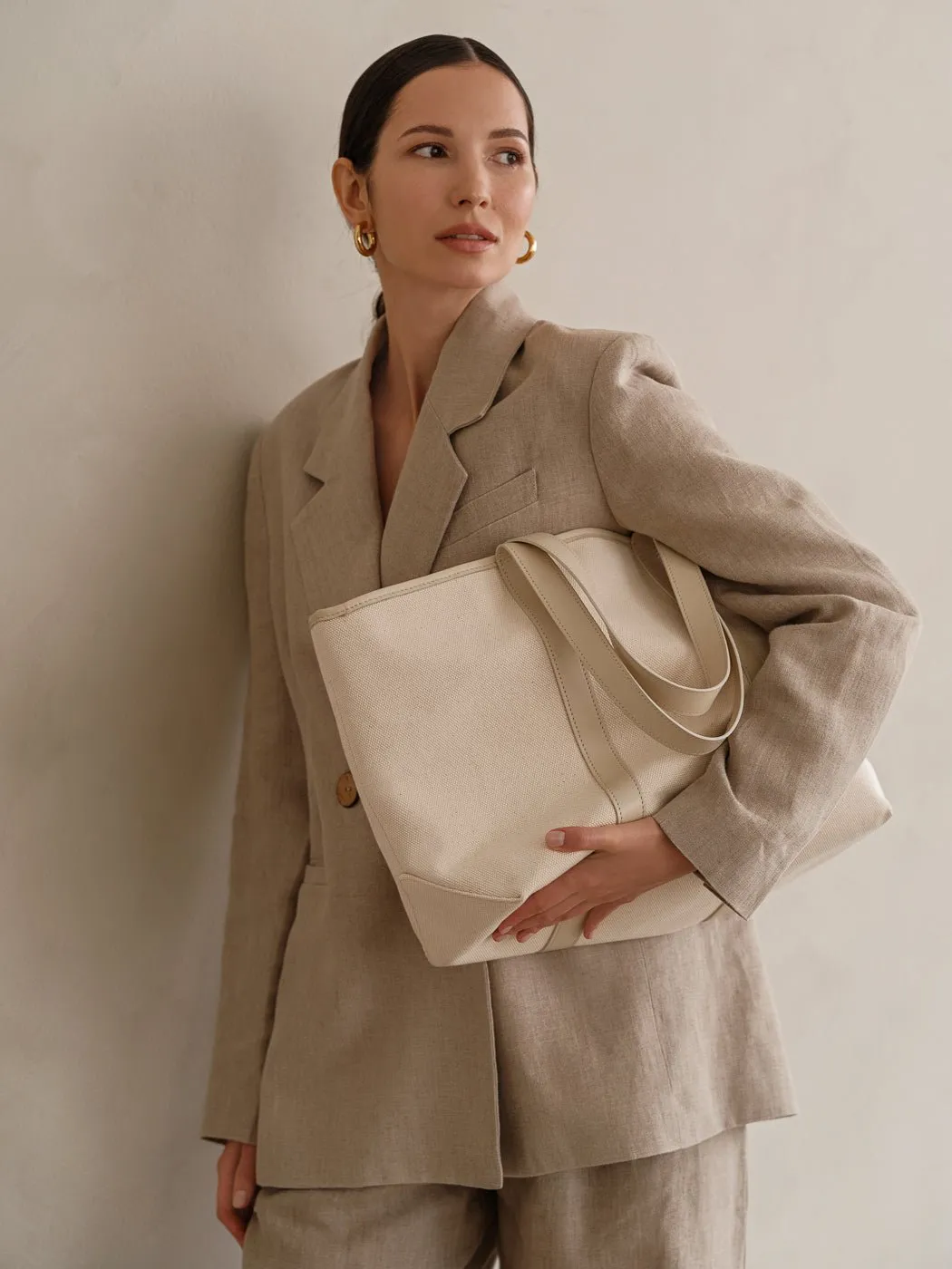 Structured Tote Bag sold by Dal the Label product image thumbnail 2