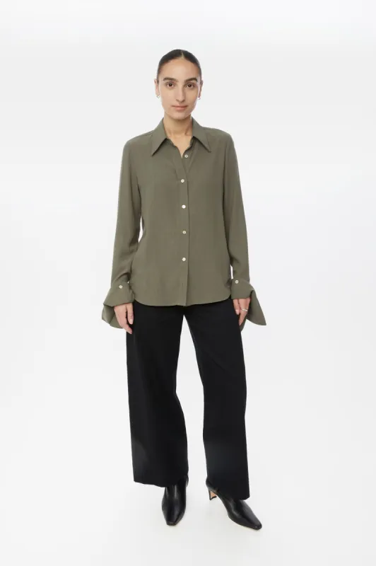 Long Cuff Relaxed Top sold by Dal the Label
