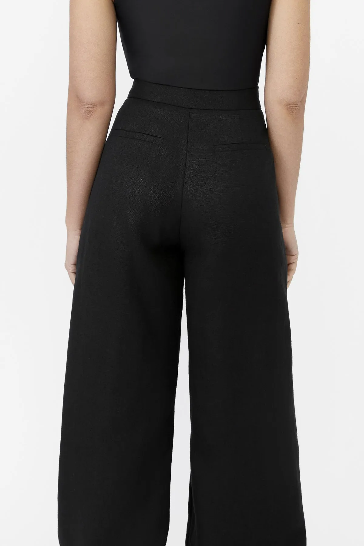 Hemp Wide Leg Pants sold by Dal the Label product image thumbnail 3