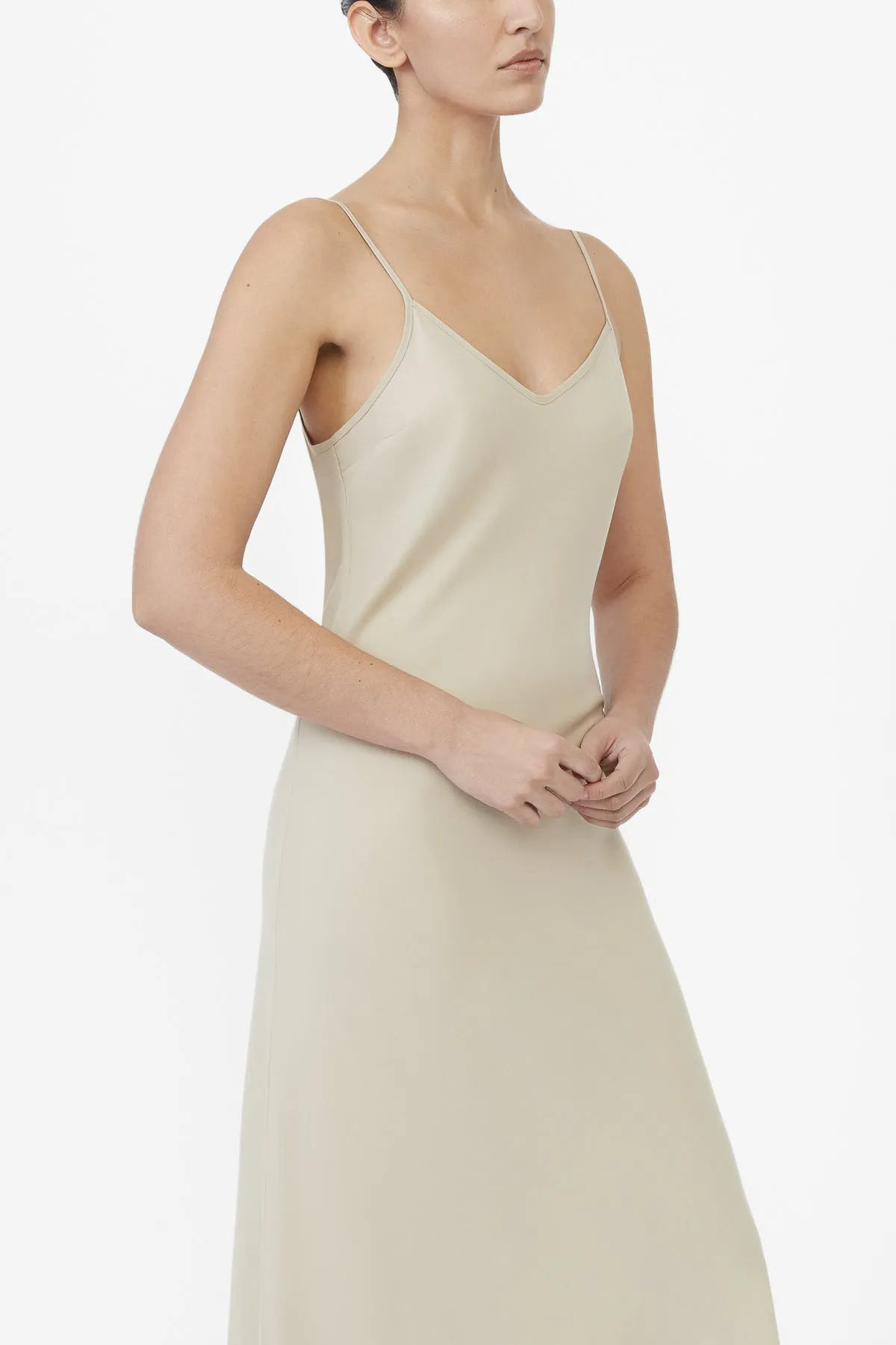Cupro Bias Slip Dress sold by Dal the Label product image thumbnail 4