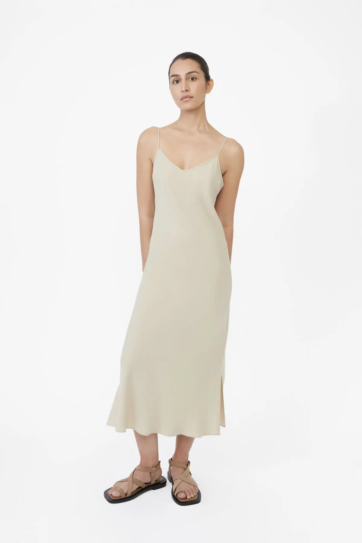 Cupro Bias Slip Dress sold by Dal the Label product image thumbnail 3