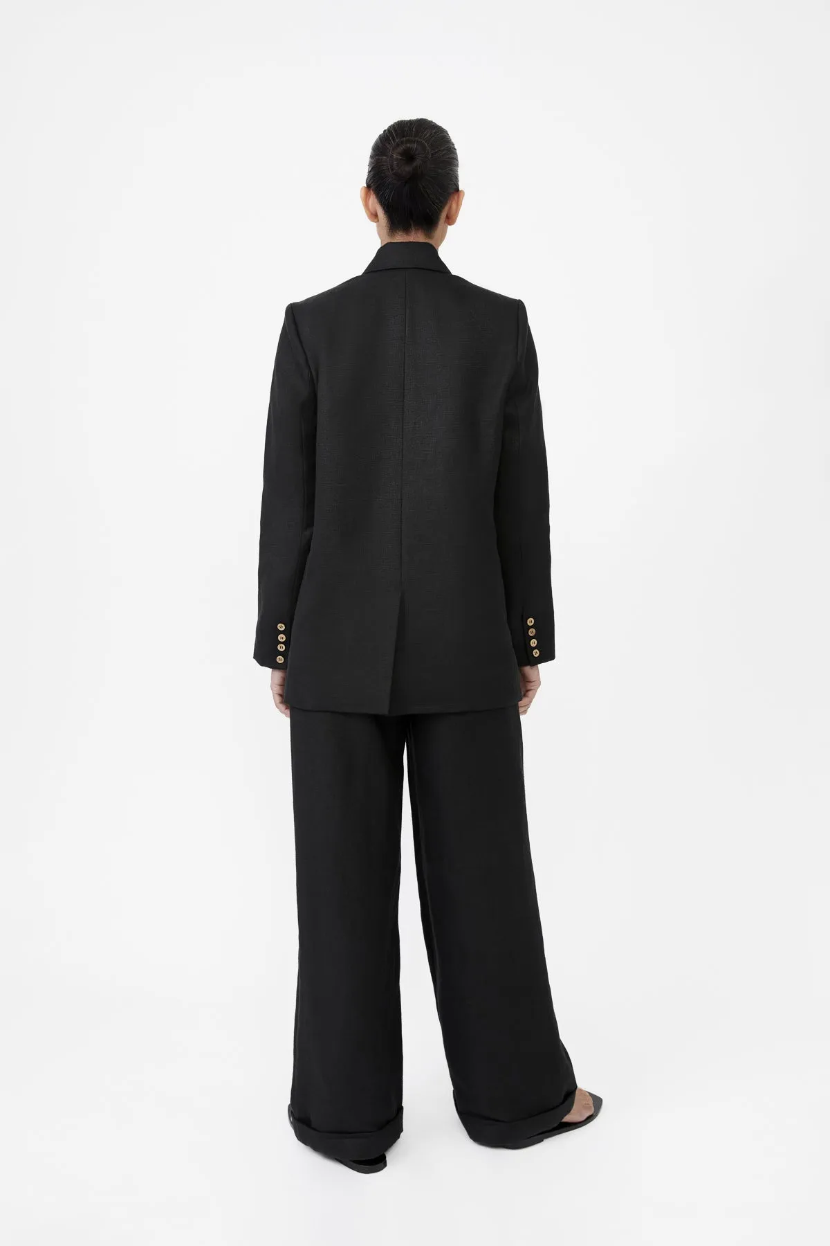 The Hemp Double-Breasted Blazer sold by Dal the Label product image thumbnail 5