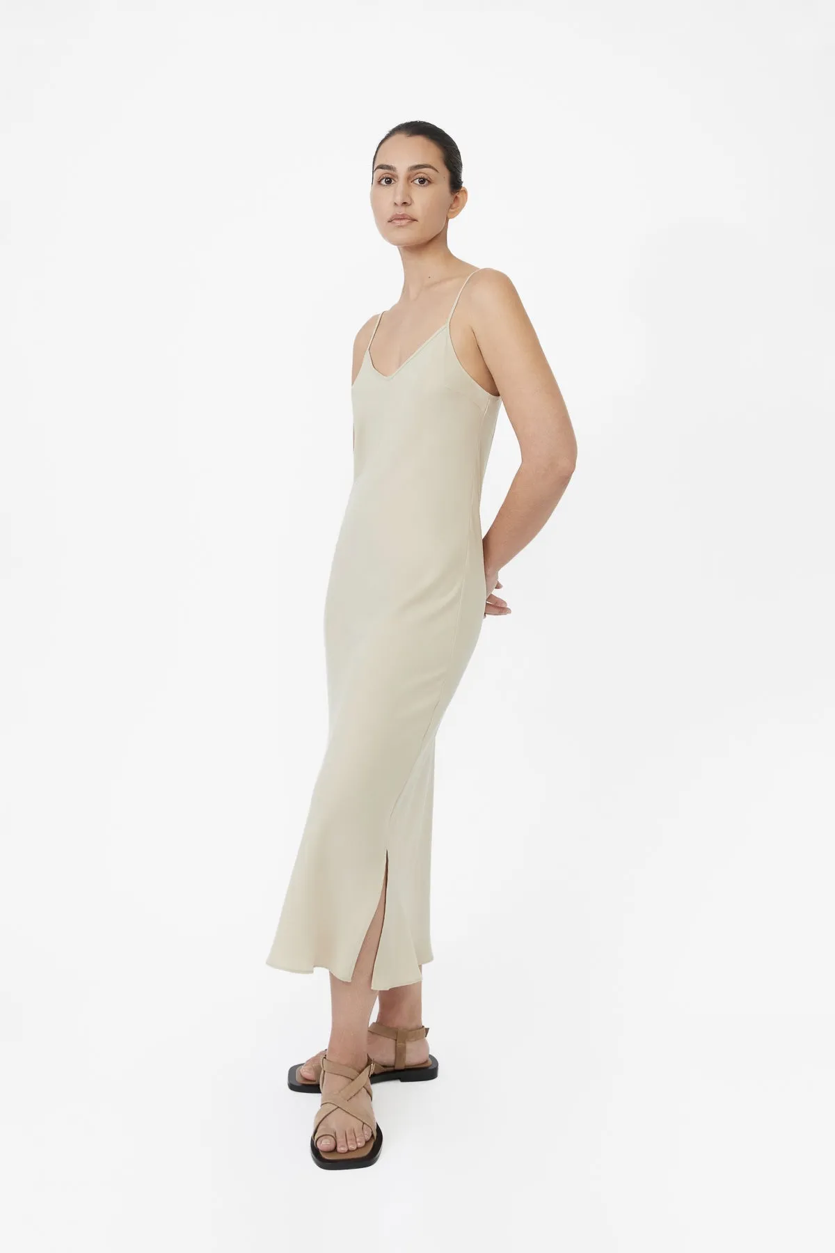 The Cupro Bias Slip Dress sold by Dal the Label product image thumbnail 4