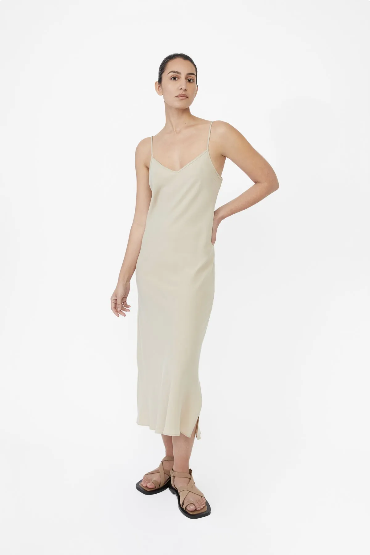The Cupro Bias Slip Dress sold by Dal the Label product image thumbnail 3