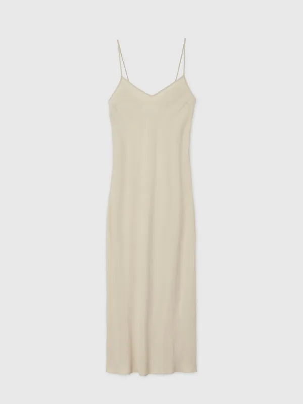 The Cupro Bias Slip Dress sold by Dal the Label