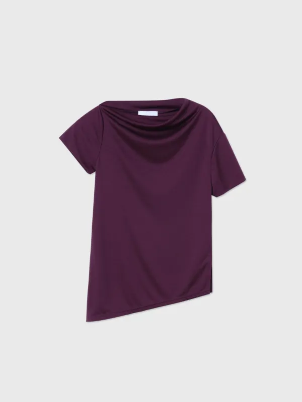 The Asymmetrical Short Sleeve Top sold by Dal the Label