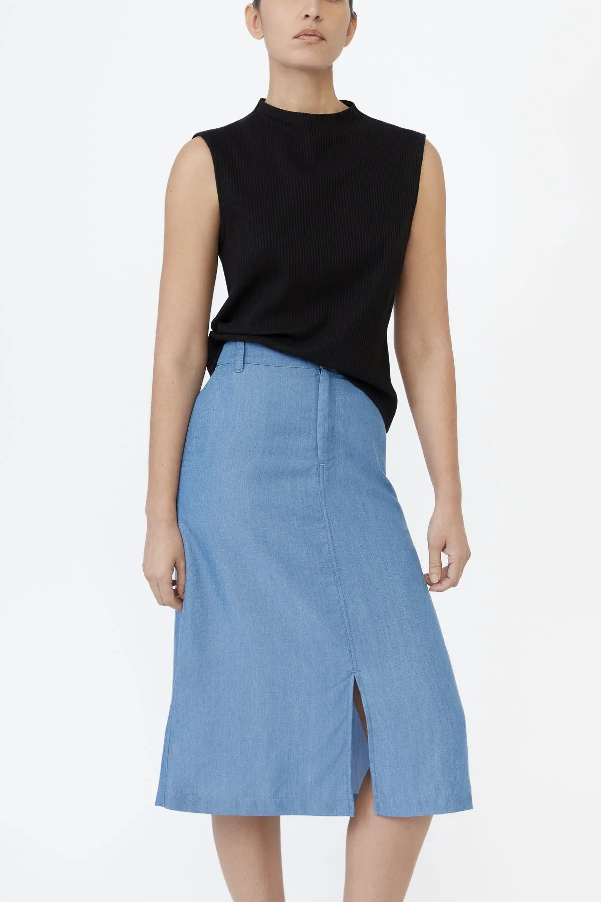 Modal Ribbed Knit Tank sold by Dal the Label product image thumbnail 5
