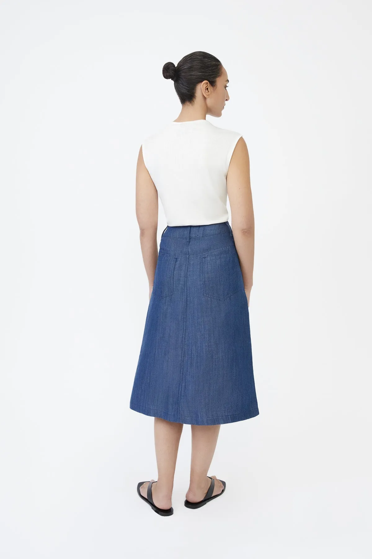 Modal Ribbed Knit Tank sold by Dal the Label product image thumbnail 3