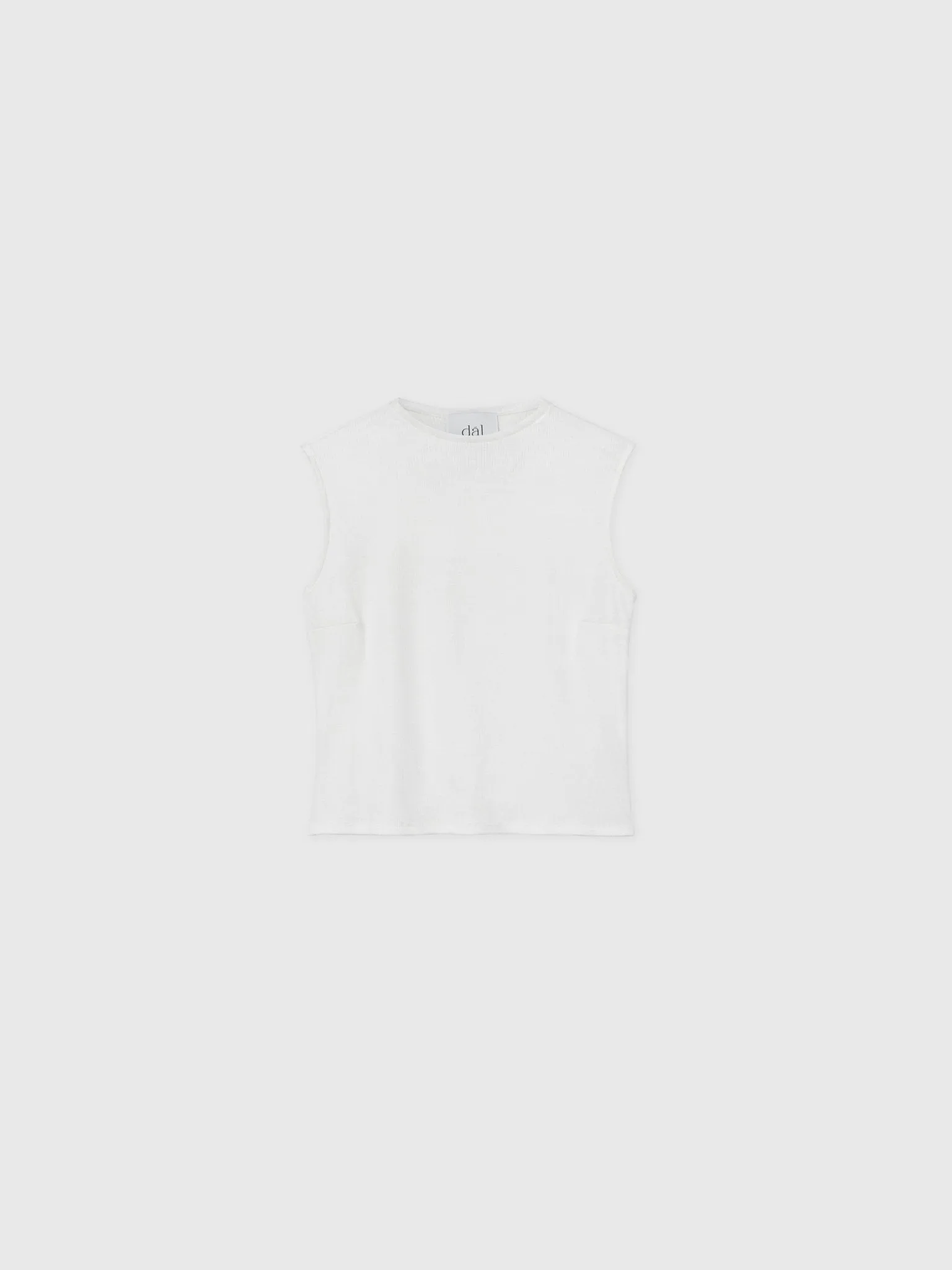 Modal Ribbed Knit Tank sold by Dal the Label product image thumbnail 4