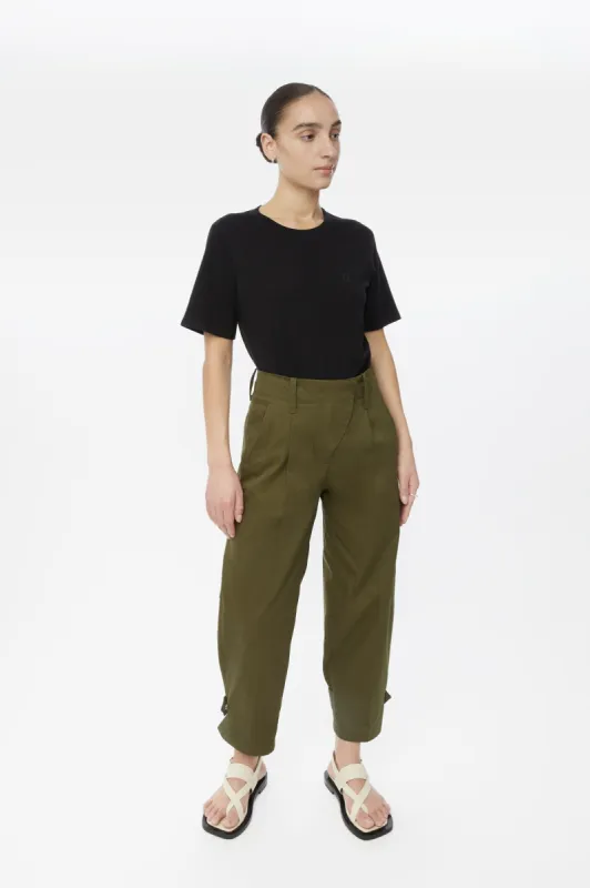 Canvas Cotton Utility Tapered Pants sold by Dal the Label
