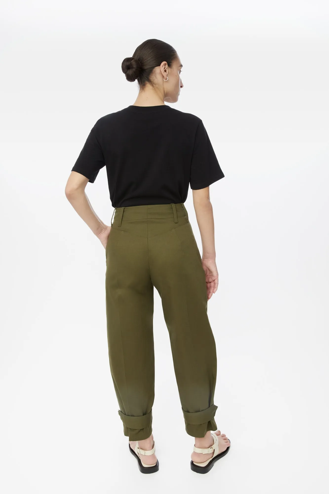 Canvas Cotton Utility Tapered Pants sold by Dal the Label product image thumbnail 5