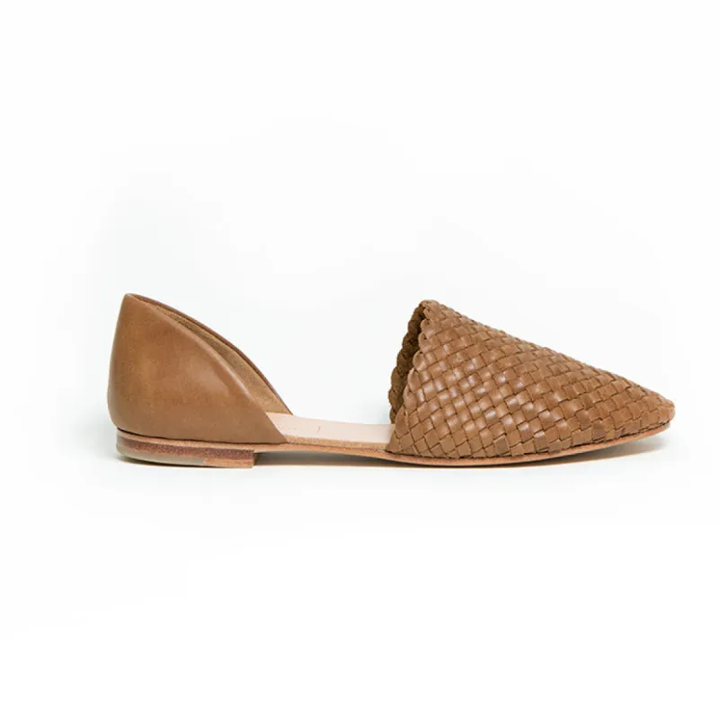 The Woven Flat [Miel] *FINAL SALE* sold by Either/Or