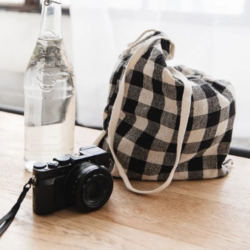 Gingham Tote Bag sold by Either/Or