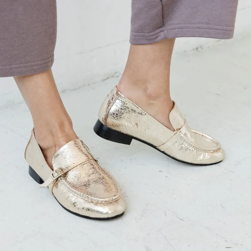 The Coast Loafer [Metallic] sold by Either/Or