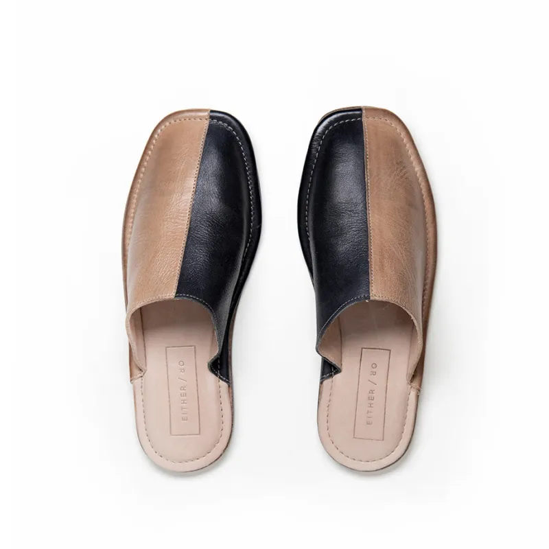 The Mule [Colorblock] sold by Either/Or