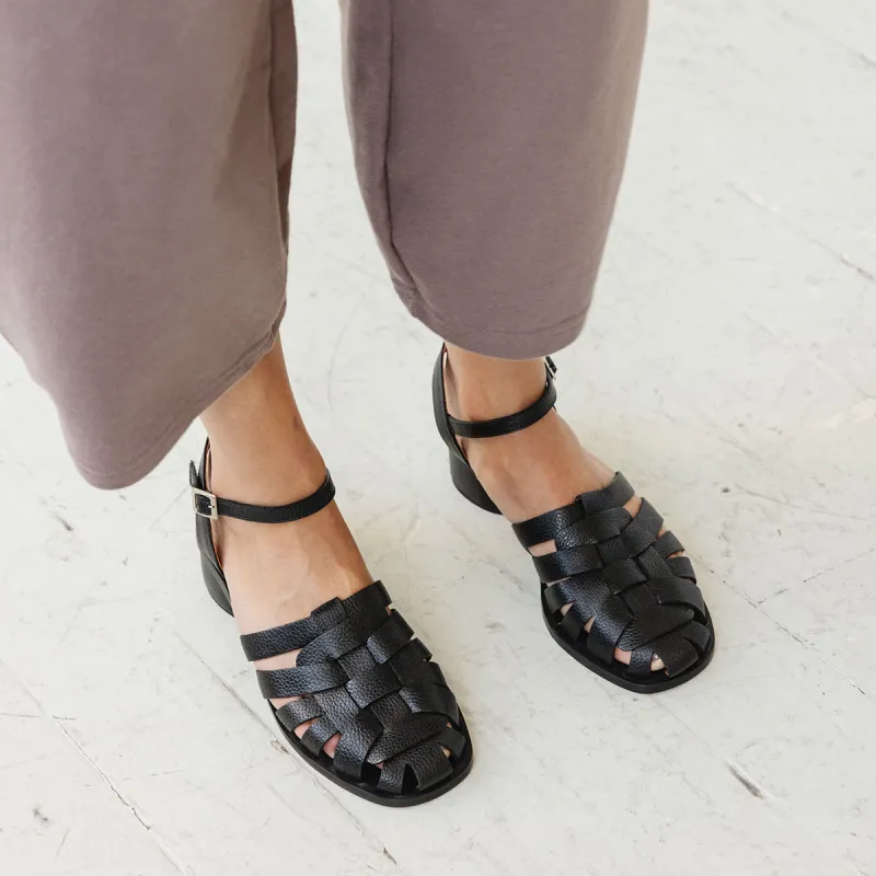 The Fisher Heel [Black] sold by Either/Or