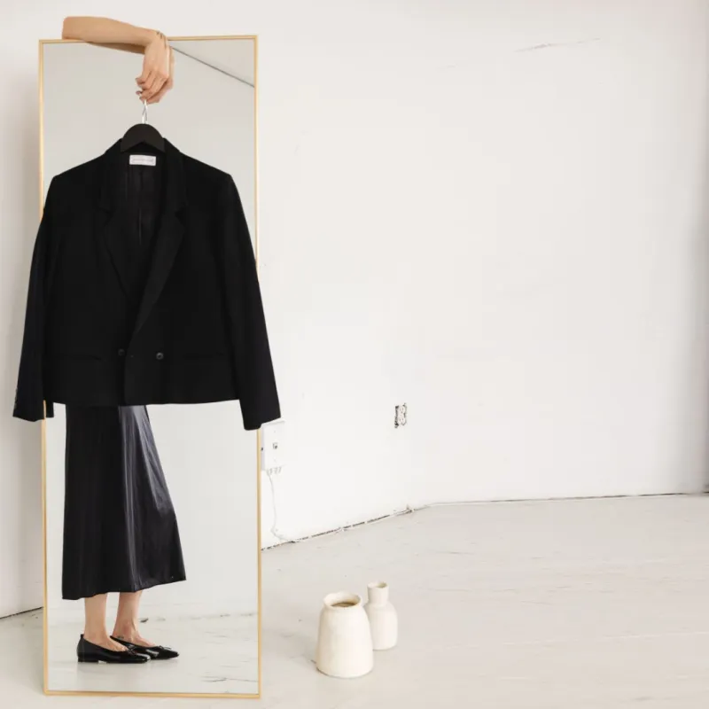 The Demi Ballet [Black Patent] sold by Either/Or