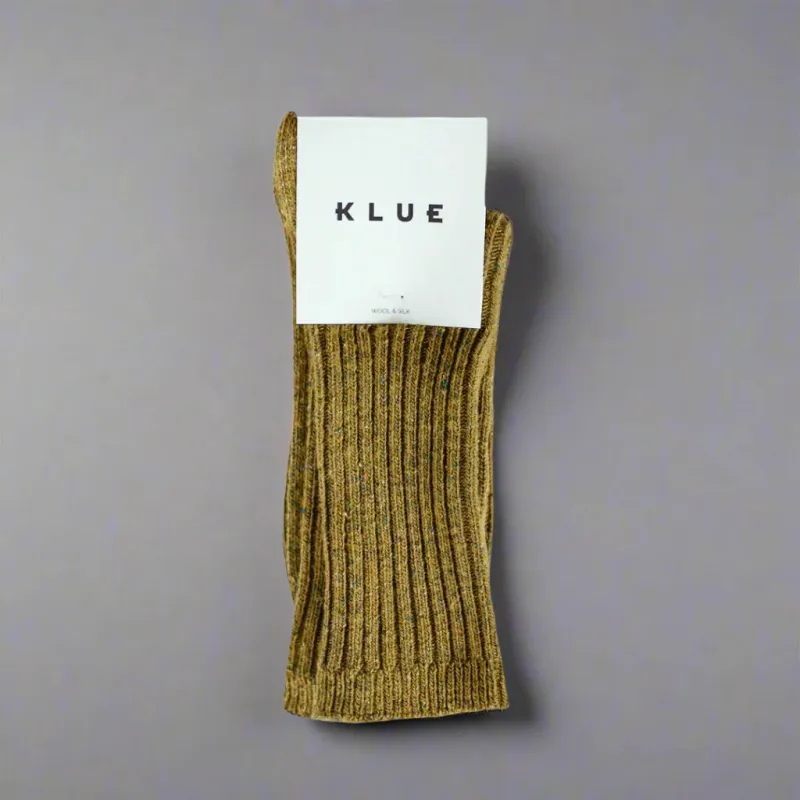Essential Rib Sock  [Olive] sold by Either/Or