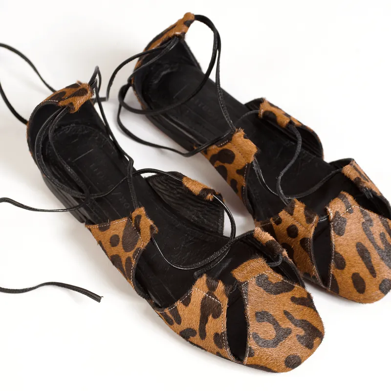 The Ghillie Sandal [Leopard] made by Either/Or
