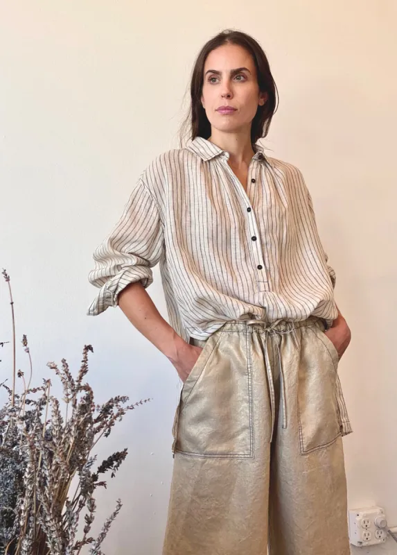 Linen Agnes Top sold by Flora Animalia