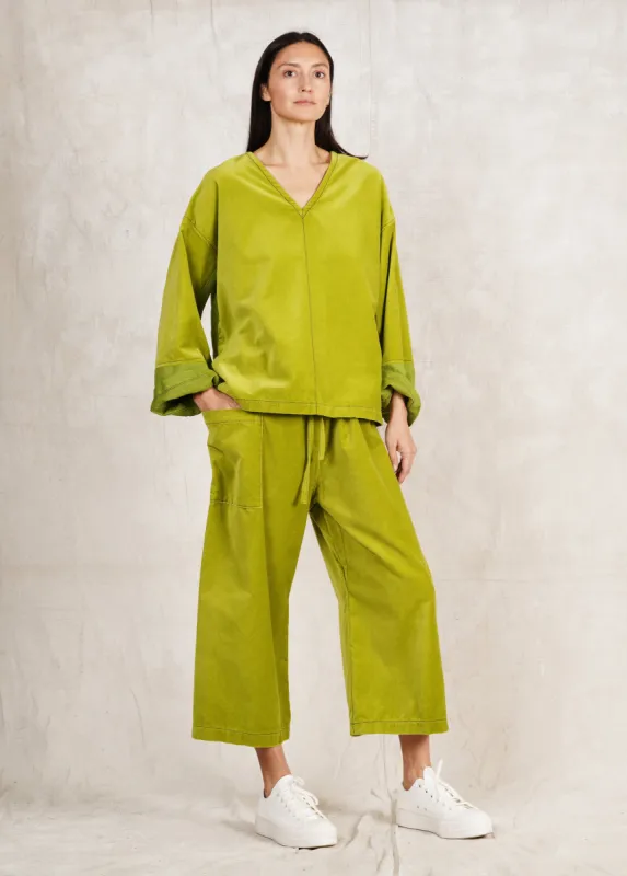 Velvet/Linen Harvest Tunic sold by Flora Animalia