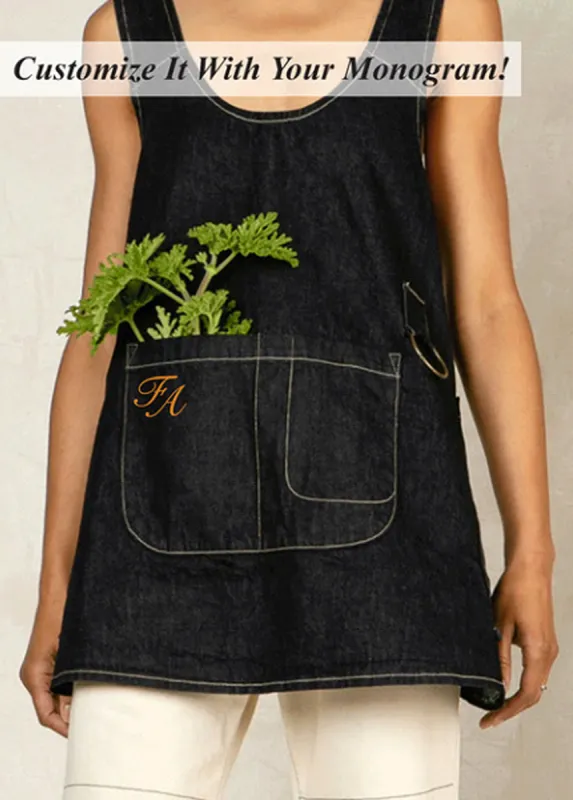 Monogrammed New Apronette sold by Flora Animalia