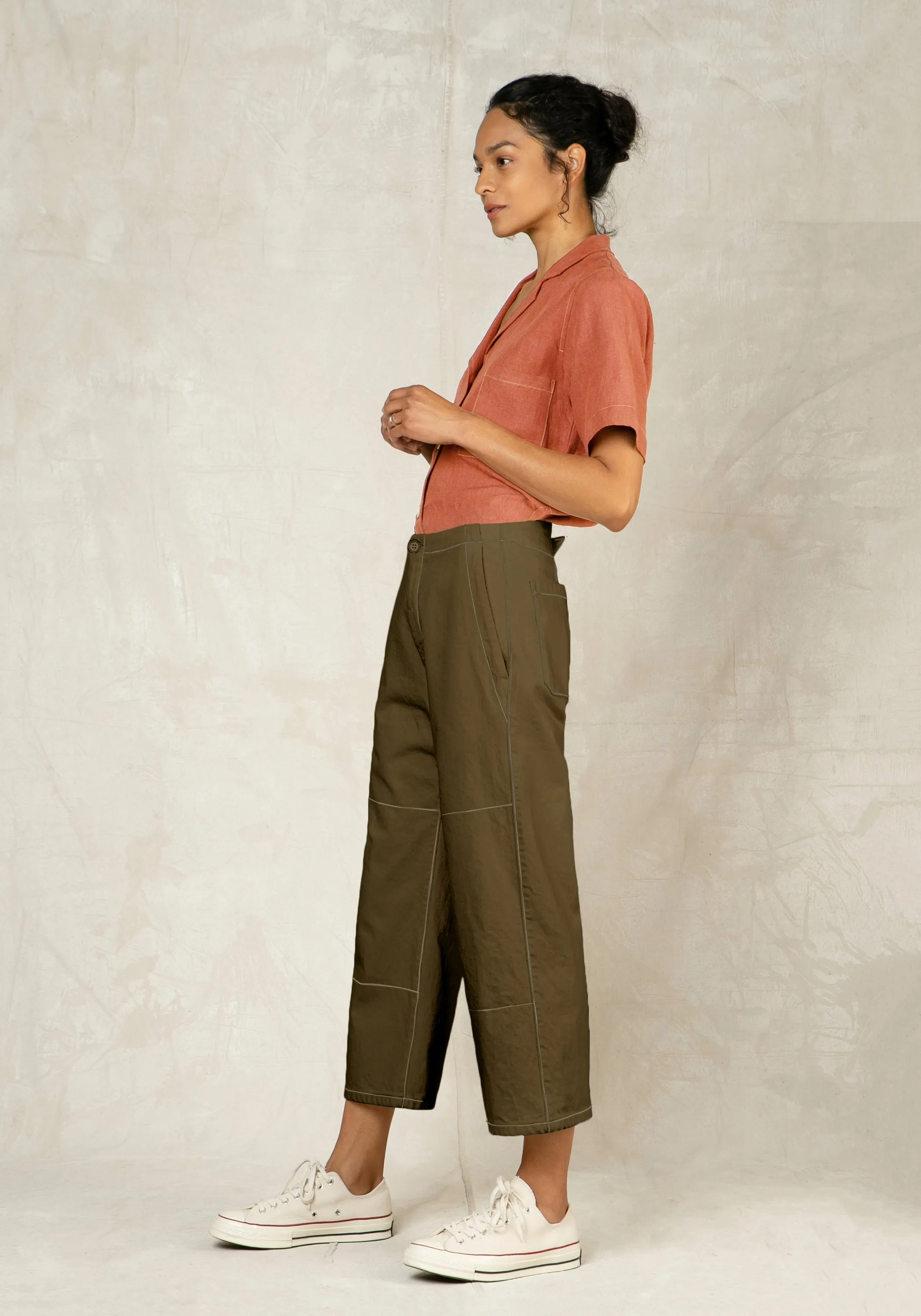 Cotton Twill Artist's Pant sold by Flora Animalia product image thumbnail 2