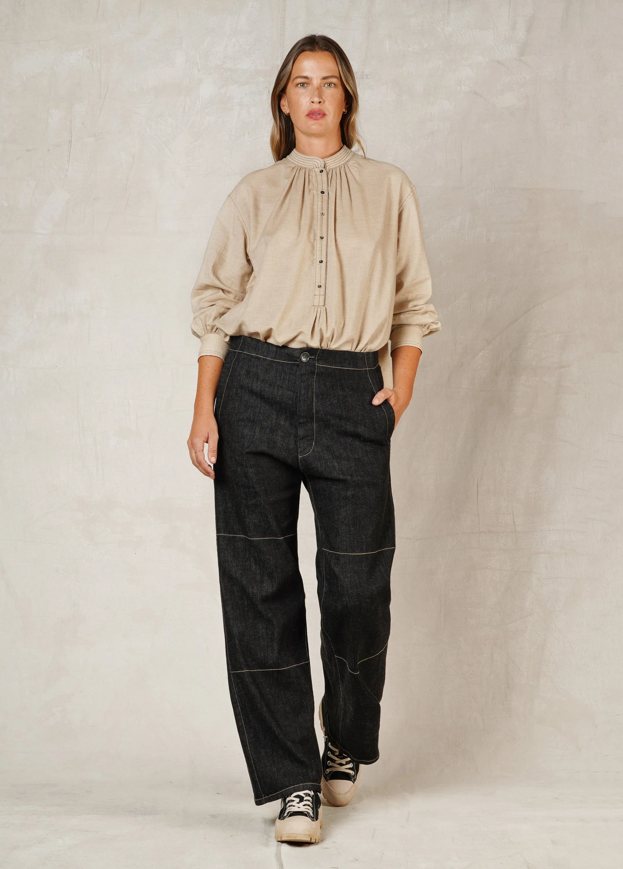 Denim New Artist's Pant sold by Flora Animalia product image thumbnail 5