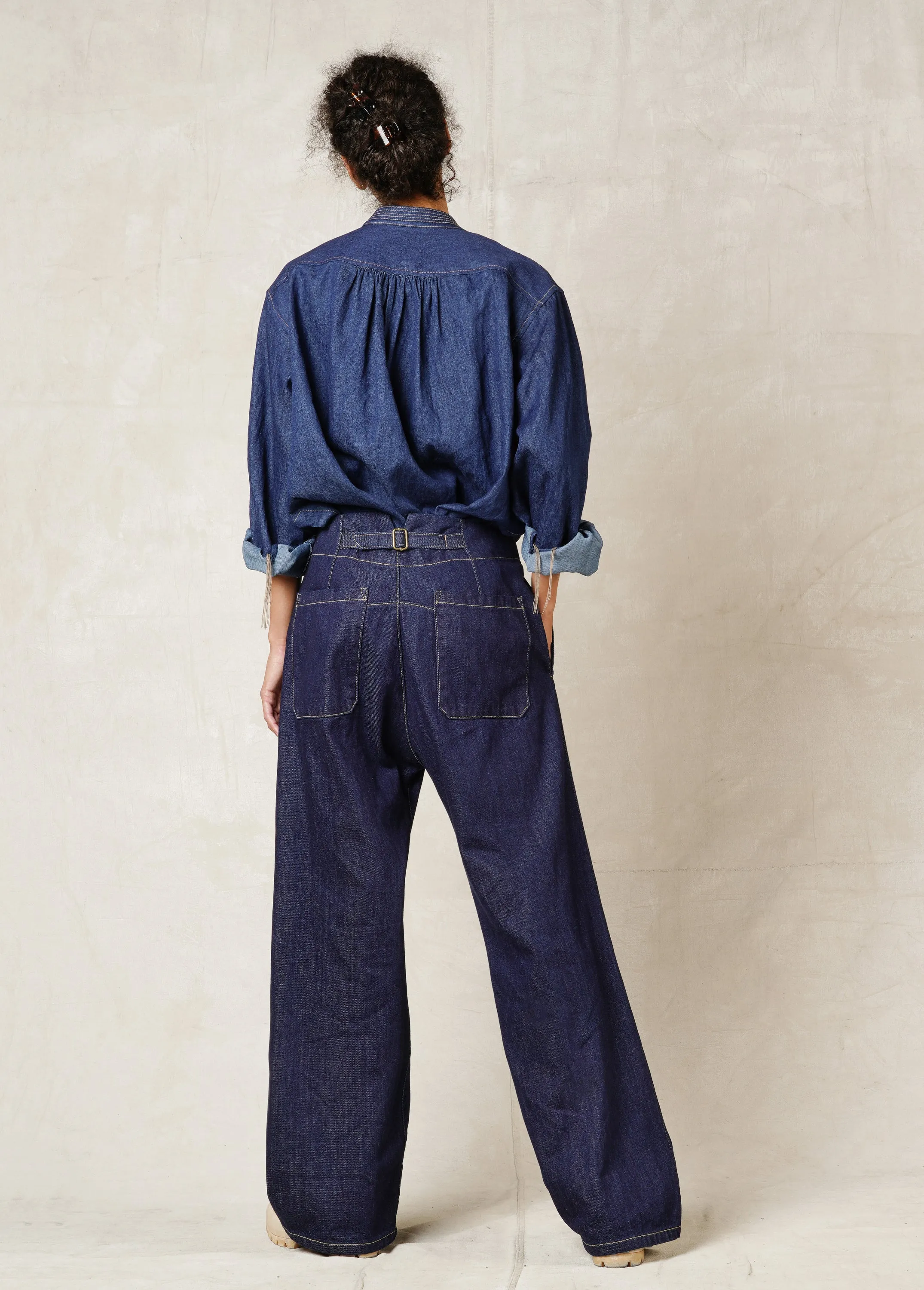 Denim New Artist's Pant sold by Flora Animalia product image thumbnail 4