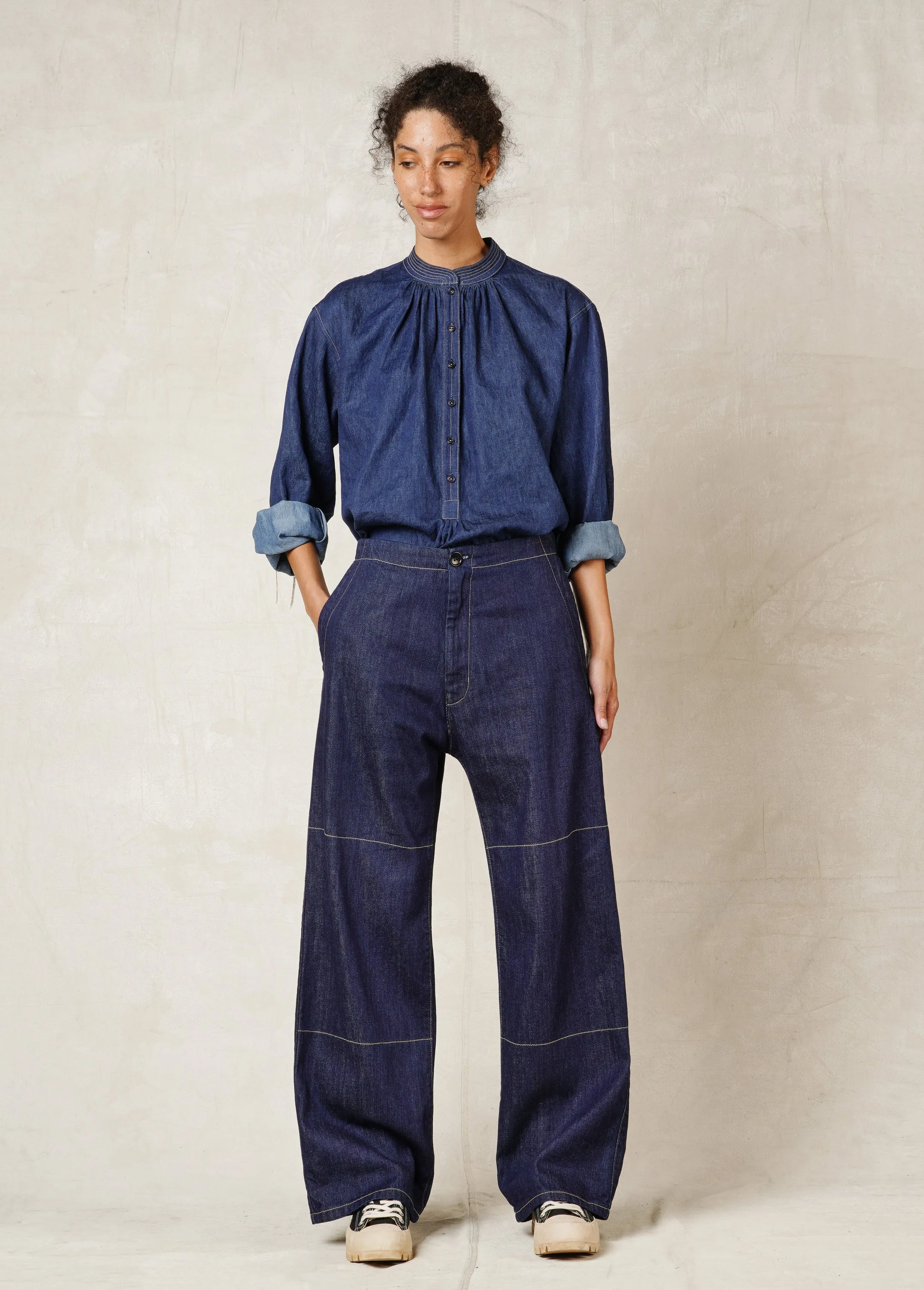 Denim New Artist's Pant sold by Flora Animalia product image thumbnail 2