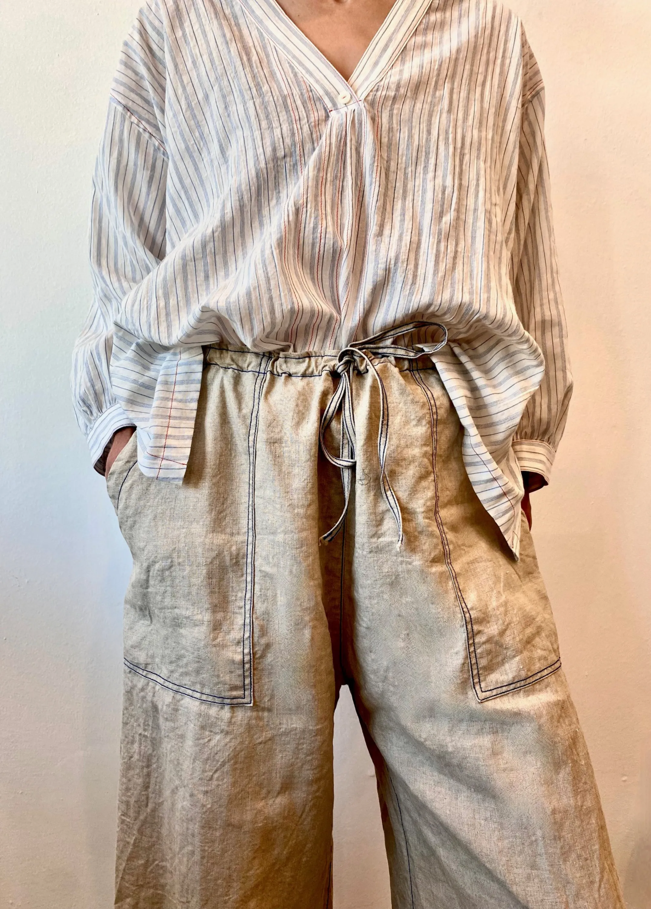 Linen Picker's Pant sold by Flora Animalia product image thumbnail 5