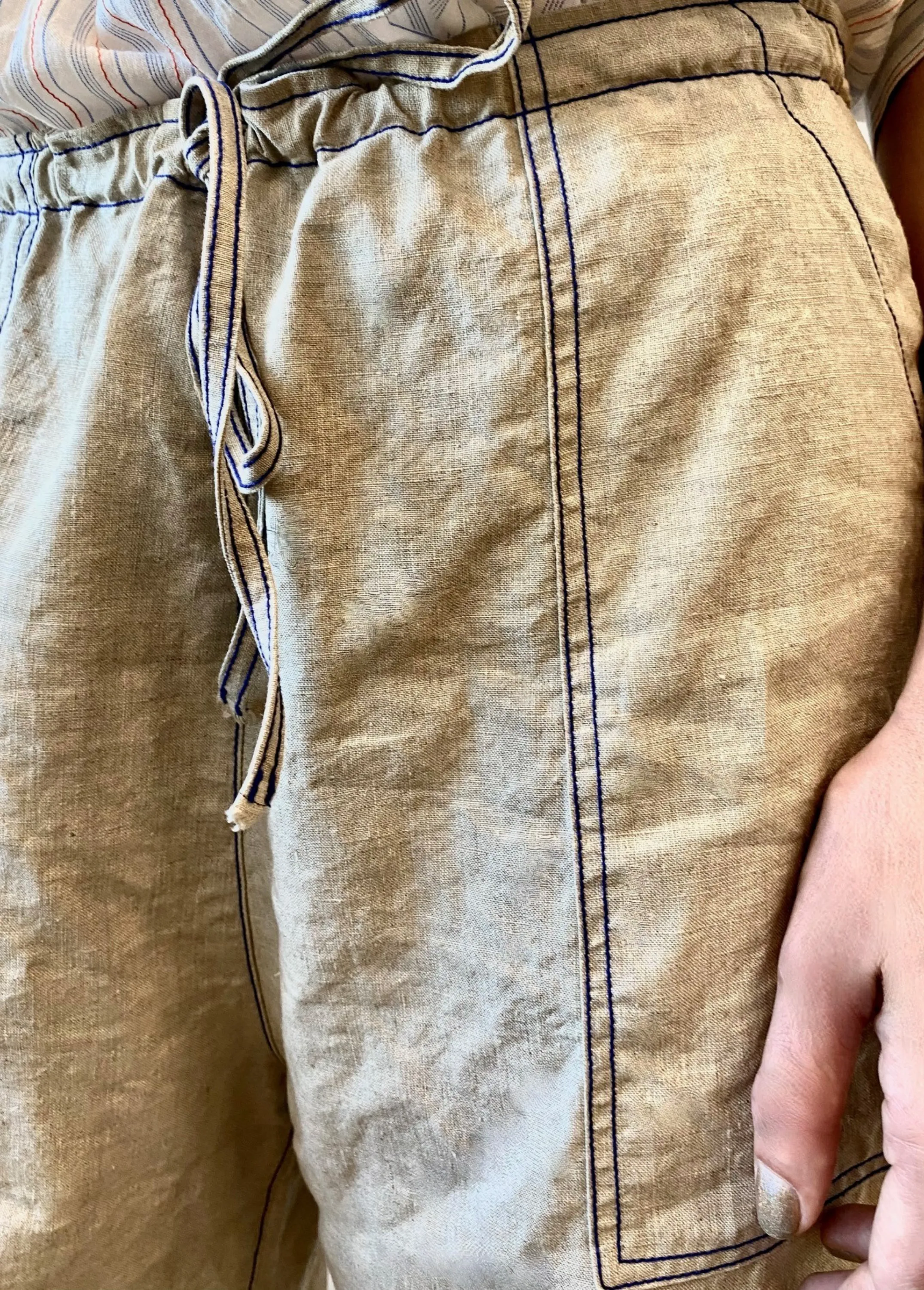 Linen Picker's Pant sold by Flora Animalia product image thumbnail 4