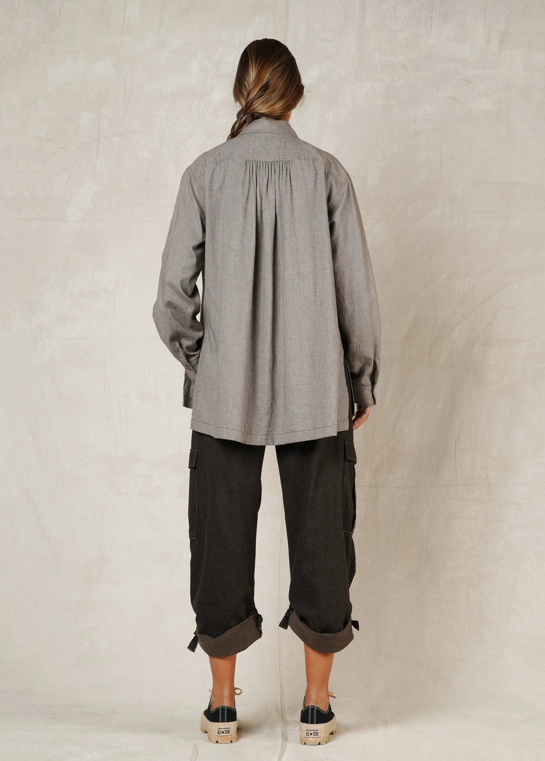 Flannel Louise Shirt sold by Flora Animalia product image thumbnail 3