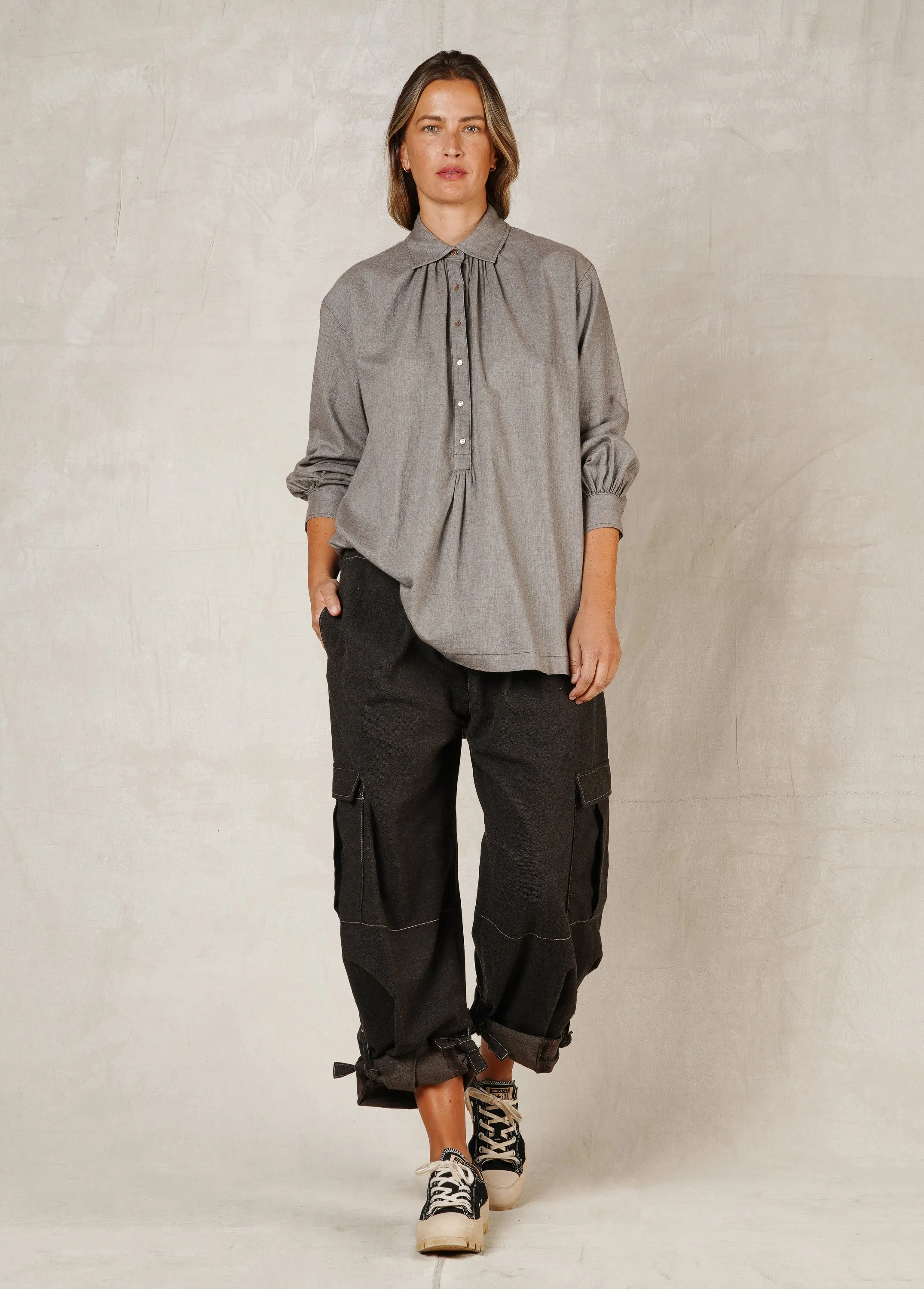 Flannel Louise Shirt sold by Flora Animalia product image thumbnail 4