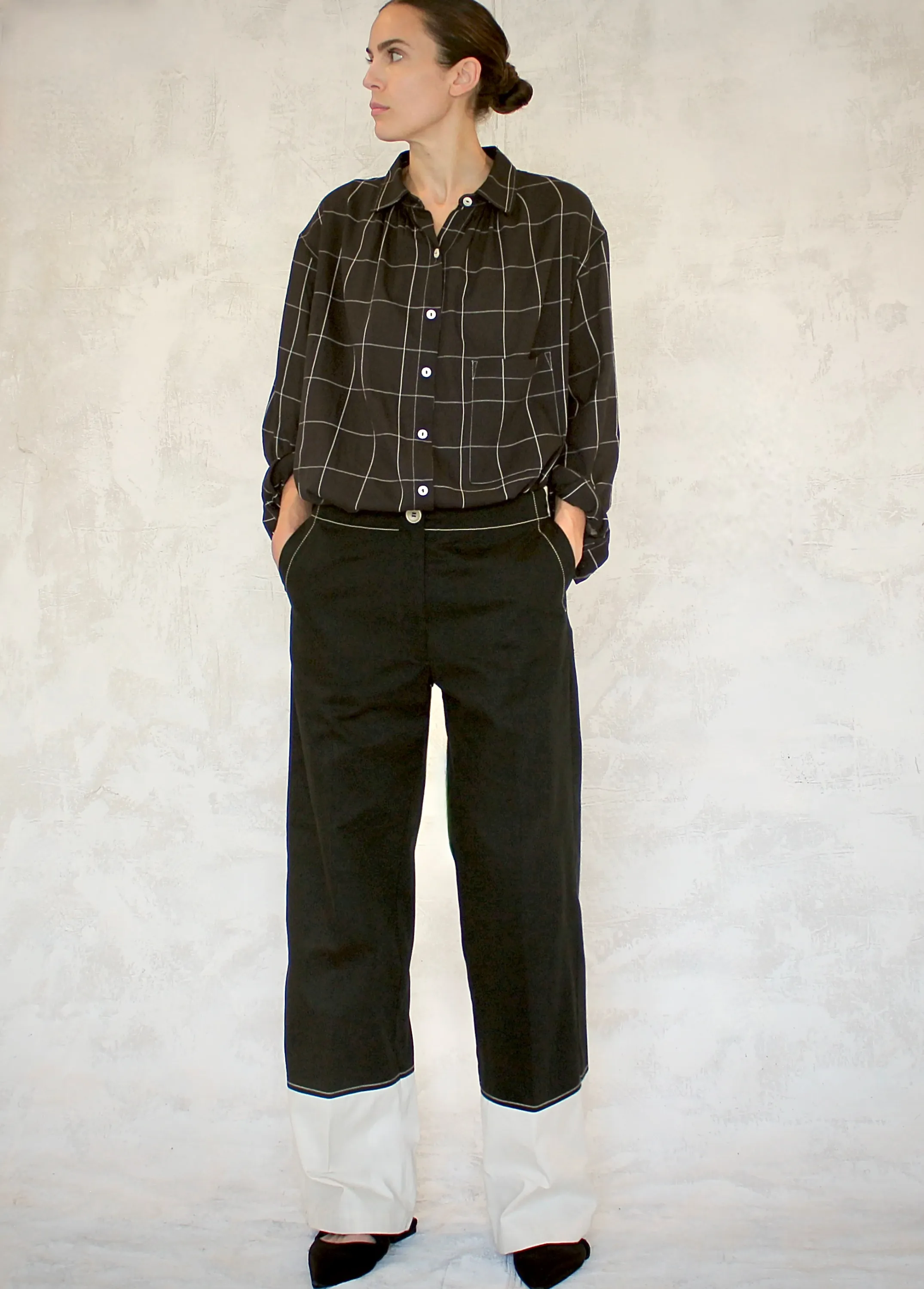 Cotton Twill Block Work Pant sold by Flora Animalia product image thumbnail 2