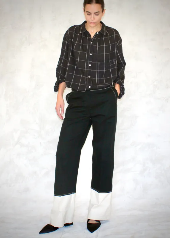 Cotton Twill Block Work Pant sold by Flora Animalia