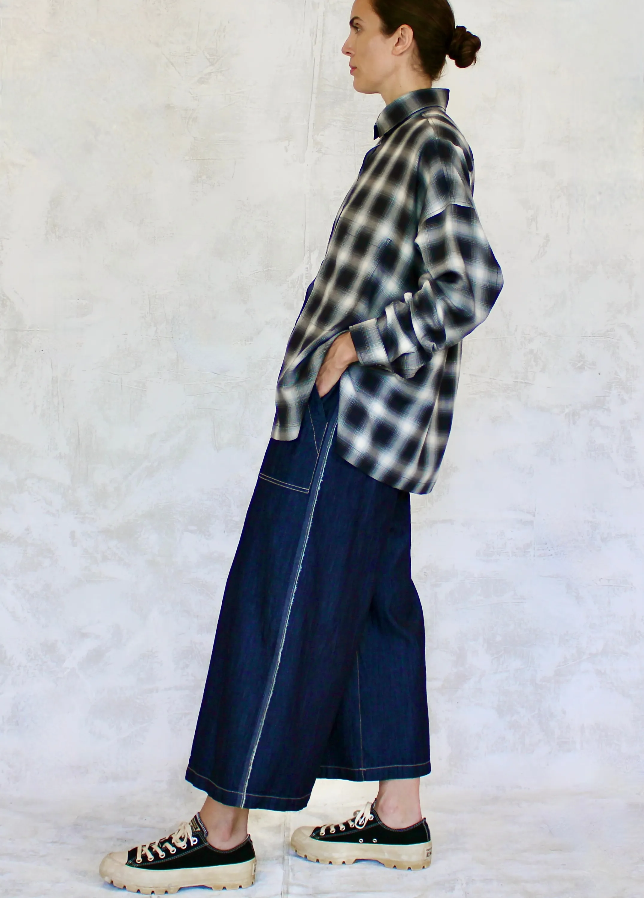 Lightweight Denim Picker's Pant sold by Flora Animalia product image thumbnail 2